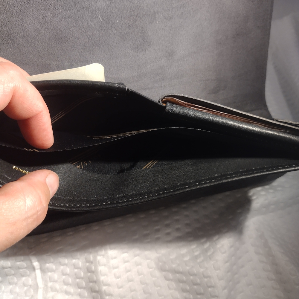 Vintage ROLFS Black Leather Wallet - Picture 8 of 10